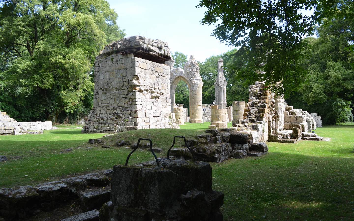 The ruins of Montfaucon